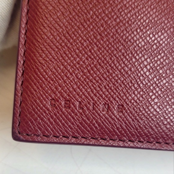 💯 Authentic Celine Rare Pink Leather Kislock Wallet - Picture 6 of 10